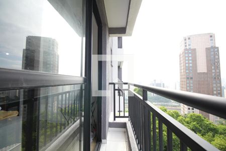 Studio para alugar com 26m², 1 quarto e sem vagaVaranda