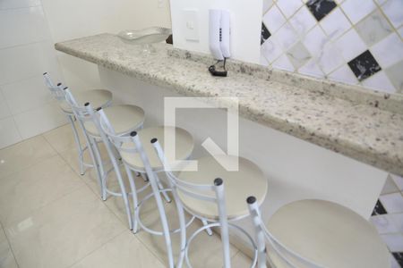 Apartamento para alugar com 50m², 1 quarto e 1 vagaDetalhe da cozinha