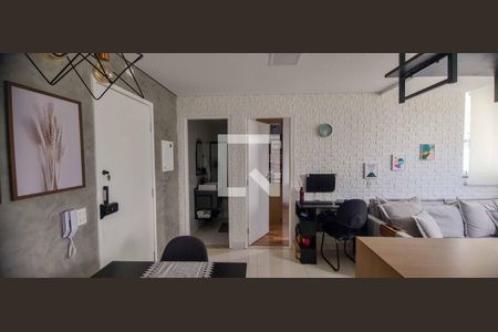 Sala/Cozinha de apartamento à venda com 1 quarto, 35m² em Vila Osasco, Osasco