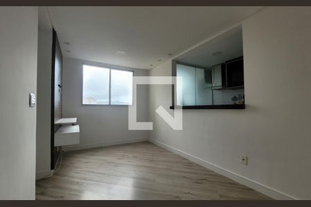 Sala de apartamento para alugar com 2 quartos, 49m² em Vila Homero Thon, Santo André