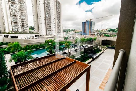 Vista da Varanda de kitnet/studio à venda com 1 quarto, 25m² em Vila Andrade, São Paulo