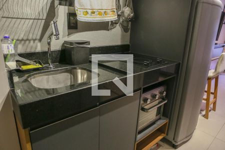 Studio à venda com 24m², 1 quarto e sem vagaCozinha