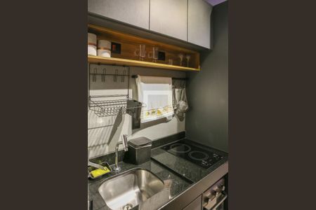 Studio à venda com 24m², 1 quarto e sem vagaCozinha