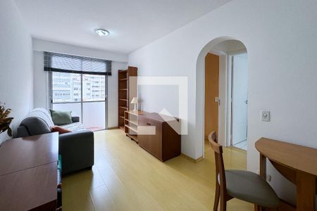 Sala de apartamento à venda com 1 quarto, 49m² em Itaim Bibi, São Paulo