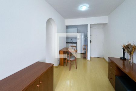 Sala de apartamento à venda com 1 quarto, 49m² em Itaim Bibi, São Paulo