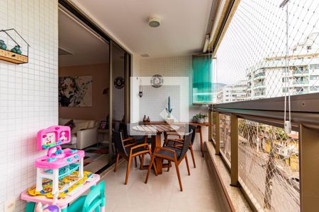 Varanda de apartamento à venda com 4 quartos, 136m² em Charitas, Niterói