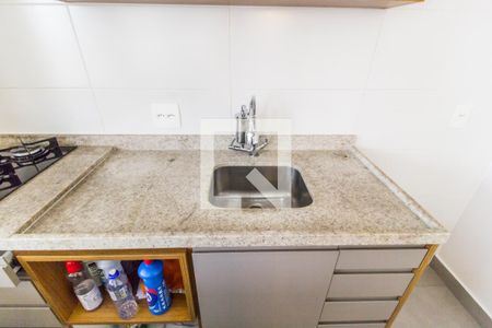 Apartamento para alugar com 54m², 1 quarto e 2 vagas Apartamento para alugar com 54m², 1 quarto e 2 vagasDetalhe da cozinha