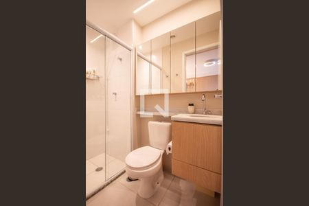 Banheiro da Suíte de apartamento para alugar com 1 quarto, 36m² em Presidente Altino, Osasco