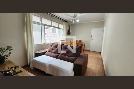 Sala de apartamento para alugar com 3 quartos, 115m² em Encruzilhada, Santos