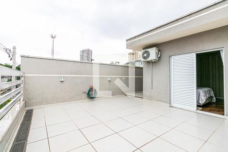 Suíte - Varanda de casa à venda com 3 quartos, 185m² em Vila Antonina, São Paulo