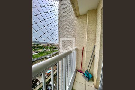 Varanda da Sala de apartamento à venda com 2 quartos, 47m² em Cachambi, Rio de Janeiro