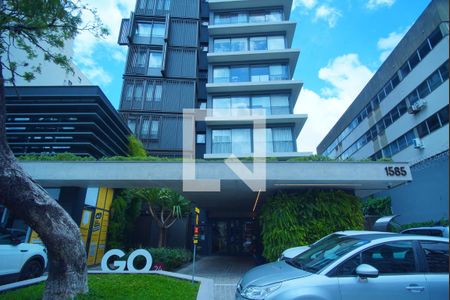 Studio à venda com 37m², 1 quarto e sem vagaFachada do Prédio