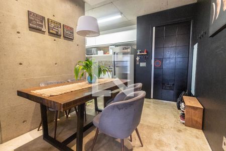 Sala de jantar de apartamento à venda com 2 quartos, 70m² em Carandiru, São Paulo