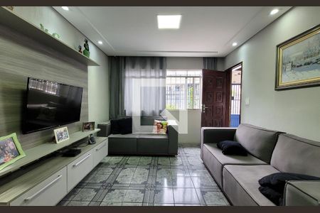 Sala de casa à venda com 3 quartos, 208m² em Vila Curuca, Santo André