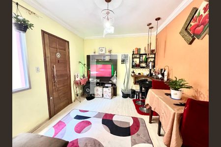 Sala  de apartamento à venda com 2 quartos, 48m² em Jardim Laguna, Contagem