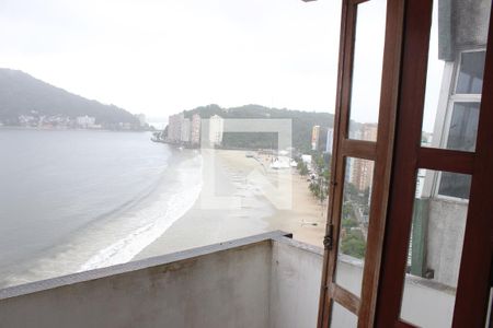 Vista da Sacada de apartamento para alugar com 2 quartos, 90m² em Centro, São Vicente