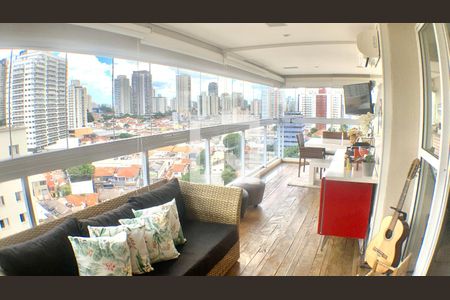 Varanda gourmet de apartamento à venda com 4 quartos, 127m² em Cursino, São Paulo