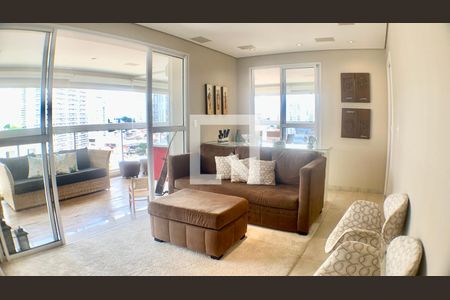 Sala de apartamento à venda com 4 quartos, 127m² em Cursino, São Paulo