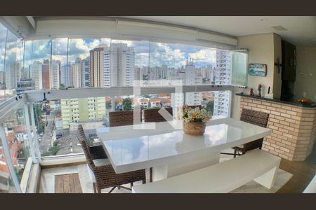 Varanda gourmet de apartamento à venda com 4 quartos, 127m² em Cursino, São Paulo