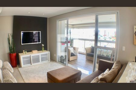 Sala de apartamento à venda com 4 quartos, 127m² em Cursino, São Paulo