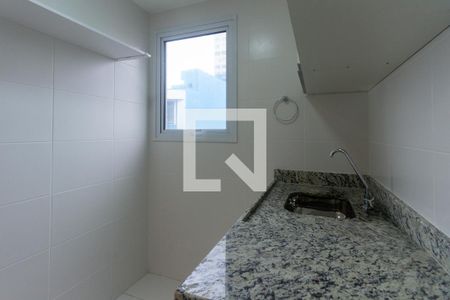 Cozinha de kitnet/studio para alugar com 1 quarto, 36m² em Liberdade, São Paulo
