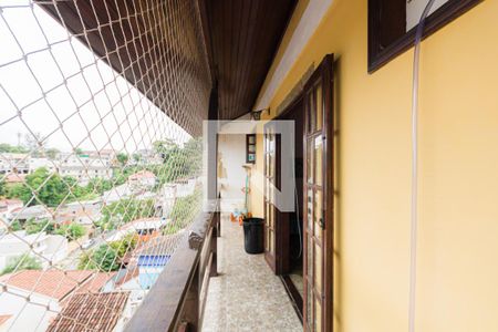 Varanda da Suíte de casa de condomínio à venda com 3 quartos, 400m² em Anil, Rio de Janeiro