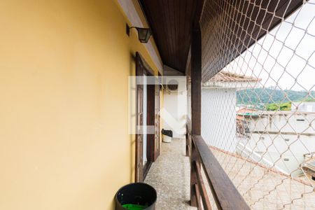 Varanda da Suíte de casa de condomínio à venda com 3 quartos, 400m² em Anil, Rio de Janeiro