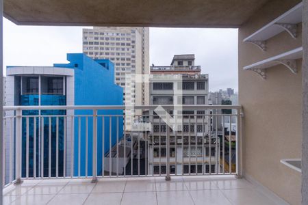 Studio para alugar com 36m², 1 quarto e sem vaga Studio para alugar com 36m², 1 quarto e sem vagaVaranda