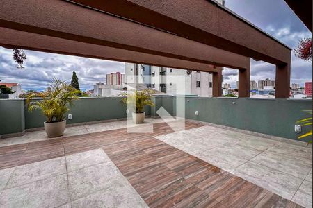 Área Gourmet de apartamento para alugar com 1 quarto, 41m² em Vila Valparaíso, Santo André