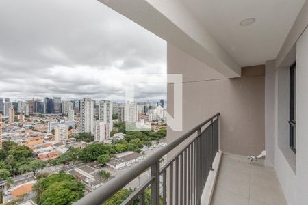 Varanda de apartamento à venda com 1 quarto, 33m² em Santo Amaro, São Paulo