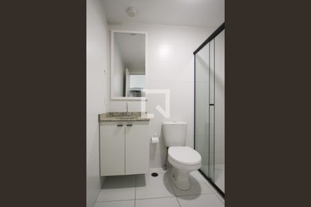 Banheiro de kitnet/studio à venda com 1 quarto, 27m² em Vila Olímpia, São Paulo