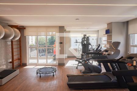 Studio para alugar com 32m², 1 quarto e sem vaga Studio para alugar com 32m², 1 quarto e sem vagaÁrea comum - Academia