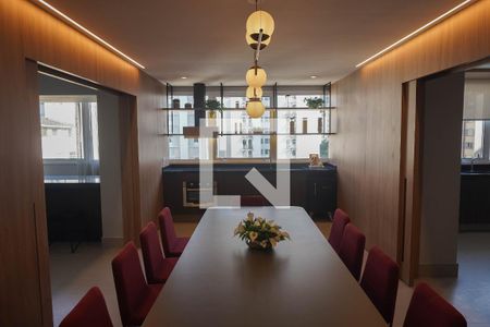 Studio para alugar com 32m², 1 quarto e sem vaga Studio para alugar com 32m², 1 quarto e sem vagaÁrea comum - Salão de festas