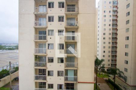 Vista da varanda de apartamento à venda com 2 quartos, 45m² em Vila Homero Thon, Santo André