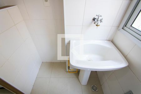 Área de serviço de apartamento à venda com 2 quartos, 45m² em Vila Homero Thon, Santo André