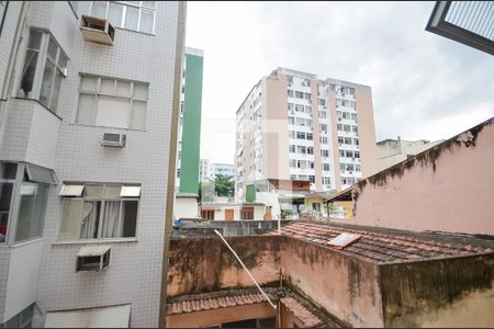 Vista do Sala/Quarto de apartamento para alugar com 1 quarto, 28m² em Tijuca, Rio de Janeiro