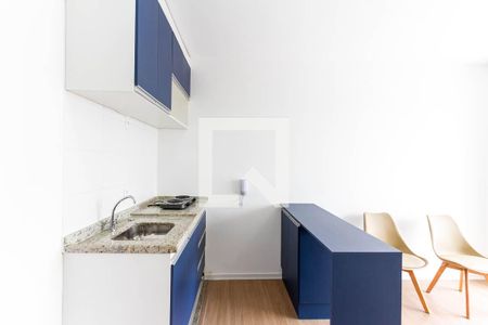 Sala/Cozinha de apartamento à venda com 1 quarto, 29m² em Água Branca, São Paulo