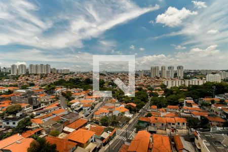 Vista da Sacada da Sala/Cozinha de apartamento à venda com 2 quartos, 31m² em Vila Sonia, São Paulo