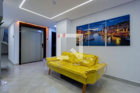 Apartamento à venda com 60m², 1 quarto e sem vagaHall social