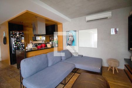 Sala de apartamento à venda com 1 quarto, 114m² em Paraíso, São Paulo