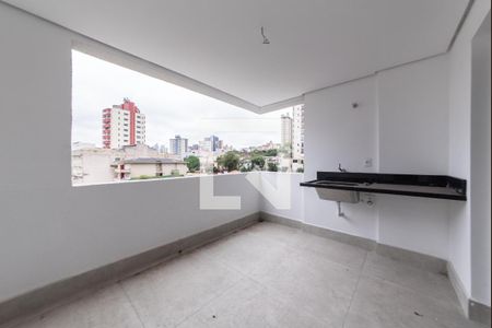 Varanda -Lavanderia Integrada de apartamento para alugar com 2 quartos, 66m² em Parque das Nações, Santo André