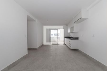 Sala - Cozinha Integrada de apartamento para alugar com 2 quartos, 66m² em Parque das Nações, Santo André