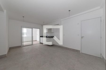 Sala - Cozinha Integrada de apartamento para alugar com 2 quartos, 66m² em Parque das Nações, Santo André