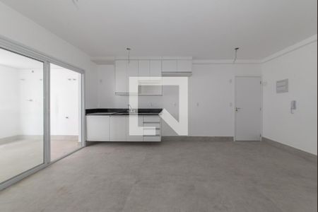 Sala - Cozinha Integrada de apartamento para alugar com 2 quartos, 66m² em Parque das Nações, Santo André