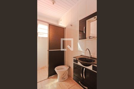 Banheiro de apartamento para alugar com 1 quarto, 45m² em Vila Zat, São Paulo