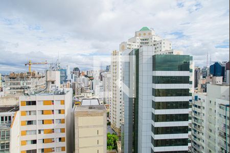 Studio para alugar com 40m², 1 quarto e 1 vagaVista da Varanda do Quarto