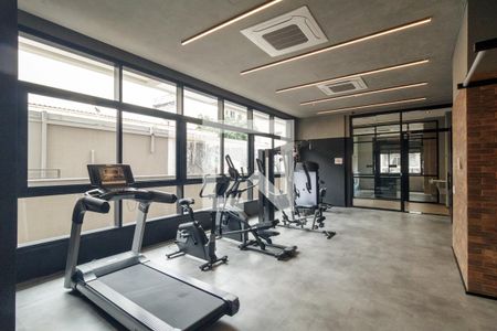 Studio para alugar com 26m², 1 quarto e sem vagaÁrea comum - Academia