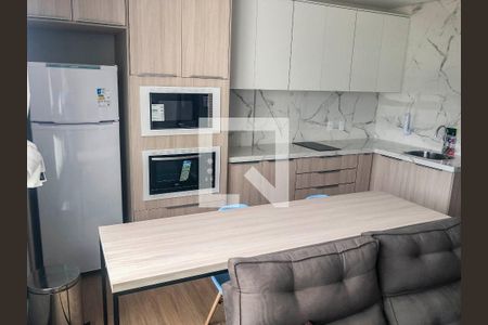 Sala / Quarto / Cozinha de apartamento para alugar com 1 quarto, 70m² em Saco dos Limões, Florianópolis