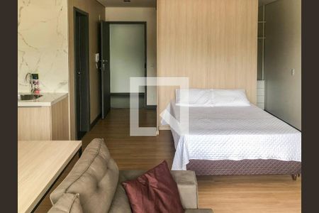 Sala / Quarto / Cozinha de apartamento para alugar com 1 quarto, 70m² em Saco dos Limões, Florianópolis