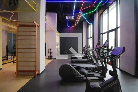 Studio para alugar com 25m², 1 quarto e sem vaga Studio para alugar com 25m², 1 quarto e sem vagaÁrea comum - Academia